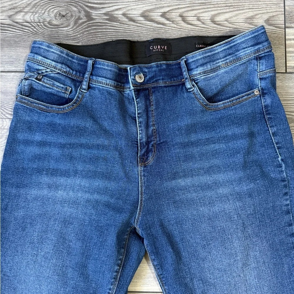 CURVE Appeal Women’s Jeans Straight Classic Plus Size Jeans Size 14 - Picture 5 of 8